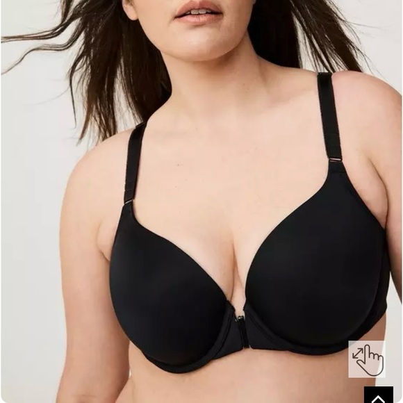 NWT torrid Ultimate Smoothing T-shirt Front Close Bra‎ - Picture 2 of 8